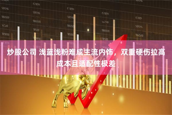炒股公司 浅蓝浅粉难成主流内饰，双重硬伤拉高成本且适配性极差